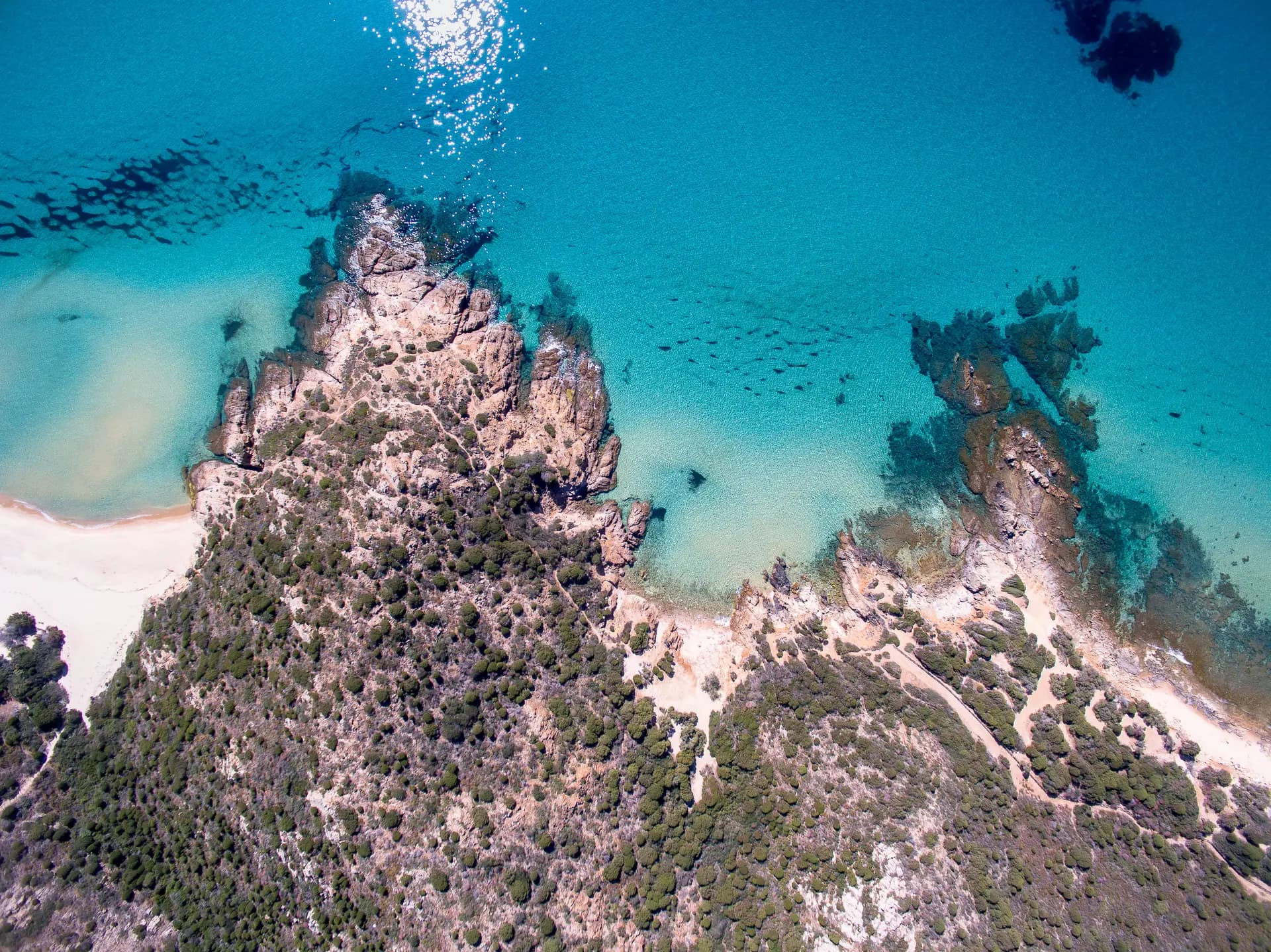 Spiaggia di Chia – vicino a Villa Madau Hotel, Pula