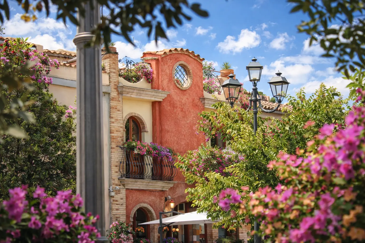 Villa Madau Hotel Pula - vista primaverile